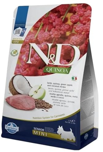 Farmina N&D Quinoa Senior cane Adult Mini 5 kg