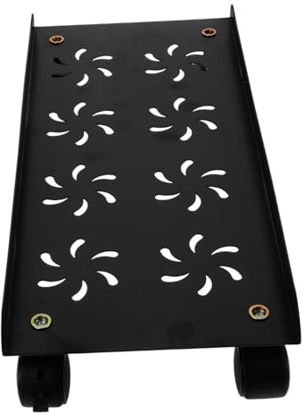 iplusmile Soporte Torre PC Móvil con Ruedas y Freno Soporte CPU Escritorio Robusto y Base Metálica para Ordenador de bajo Mesa Diseño Compacto y Ventilado