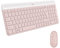 Logitech MK470 Slim Kit Tastiera e Mouse Wireless - Layout Compatto, Ultra Silenzioso, Ricevitore USB a 2,4 GHz, Connettività Plug n' Play, Compatibile con Windows, , Italiano QWERTY - Rosa