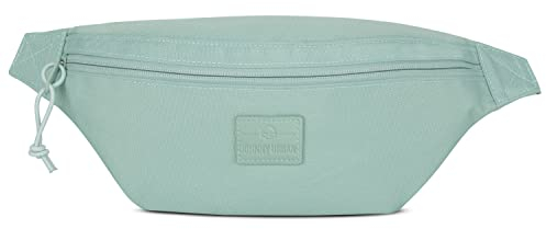 JOHNNY URBAN Bauchtasche Damen & Herren Mint - Erik Small - Gürteltasche Mit Flexiblem Gurt für Festival - Stylische Crossbody Brusttasche - Wasserabweisend