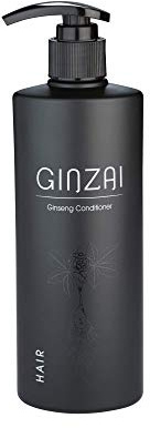 Ginzai Conditioner 300ml mit Ginseng - Vegan, schützt gegen trockenes und sprödes Haar, spendet Glanz und schützt vor äußeren Einflüssen