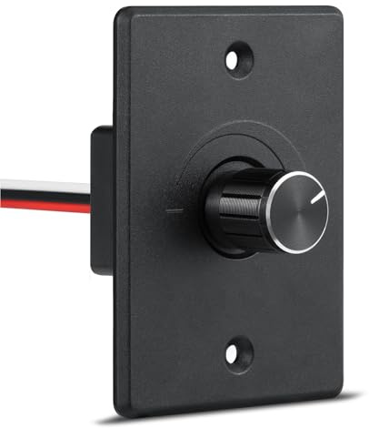 Obeaming LED Dimmer DC 12V Boot Wohnmobil PWM Dimmschalter Kontrolle Helligkei für Wohnwagen Camper Yacht Auto, Dimmbare LED-Lampen, Einfarbige Streifen (Einige Lichter sind nicht verfügbar)