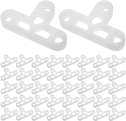 LATRAT 100 pezzi per fughe da 10 mm, distanziatori per piastrelle, distanziatori per piastrelle, distanziatori per terrazze, pannelli