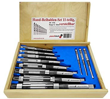 PAULIMOT Handreibahlen-Set 11-teilig, verstellbar 12,0-35,0 mm, Passung H4 - H14