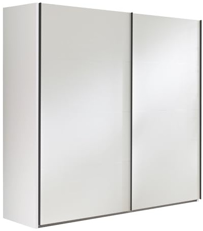 Composad | Armadio della Linea SYSTEMA, Armadio a 2 Ante Scorrevoli, Camera da Letto, (LxAxP) 250x223x67 cm, Colore Bianco Top Matt, Made in Italy