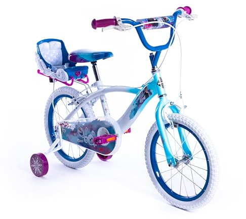 Huffy Disney Die Eiskönigin Frozen 16 Kinderfahrrad 5-7 Jahre - Hellblau