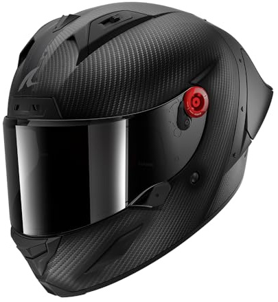 SHARK Unisex Aeron-GP Full DMA Integral Motorcycle Helmet, Matte Carbon, XXL