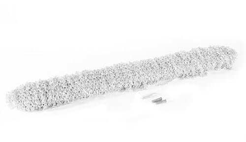 Cornesty Aluminium Metal Chain Strip Curtain Fly Door Screen for Kitchens Shops Conservatories