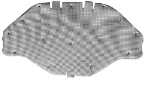 NNBINK Capot Moteur Insonorisant Compatible avec Benz pour GLE W166 C292 2012 2013 2014 2015 2016 2017 2018 2019 Tapis D'isolation Phonique du Moteur du Capot Avant Accessoires De Voiture(Silver)