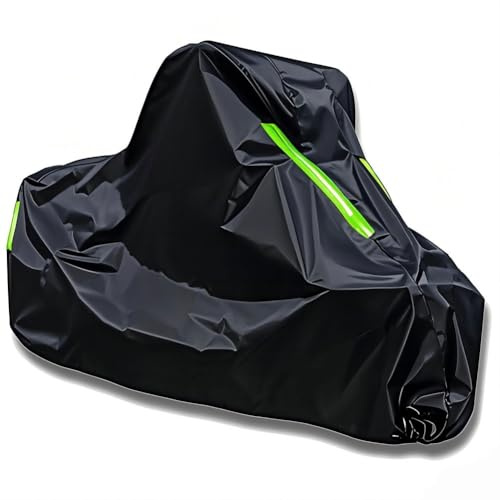 Funda for Moto para Honda SL350 1969-1973, Funda para Motocicleta de Tela Oxford para Exteriores con Tira Reflectante, Resistente al Agua, al Sol y al Polvo, a Prueba de desgarros(Schwarz)