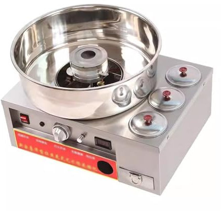 Macchina per zucchero filato- Macchina for zucchero filato Macchina for zucchero filato mobile for produzione di modelli di trafilatura da tavolo a gas elettrico commerciale , Retro Macchina Per Caram