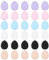 30 Borlas De Polvo Para Dedos, Borlas De Polvo Multicolores, Mini Borlas De Polvo, Aplicadores De Maquillaje, Regalos Para Mujeres