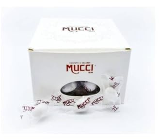 Box 400gr Tenerelli confetti Mucci incartati singolarmente (Bianco)