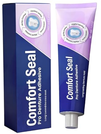 Cemento Per Denti, Cemento Dentale, Pasta Per Dentiera 40g Tenuta Lunga Stabilità Comfort Sicurezza Per Uso Domestico Viaggio Cura Di Apparecchi Ortodontici Uomo Donn