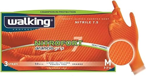 Guanti Nitrofort8 in Nitrile Misura M, Pezzi 50