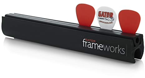 Gator Frameworks Plektrum- und Bottleneck-Halter für Mikrofonständer (GFW-GTR-PICKCLIP)