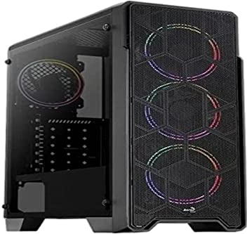 AeroCool Ore Tempered Glass Tower-Gehäuse, schwarz ACCM-PV21033.11