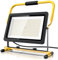 Brandson - 200W LED Baustrahler - Arbeitsscheinwerfer - Bauscheinwerfer - 288 SMD LEDs – 6400k - Standgestell und Tragegriff - 16000 Lumen – 4 m Stromkabel - Metallgehäuse