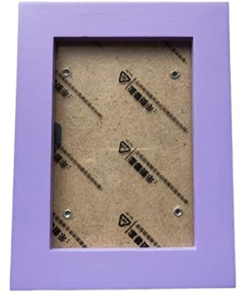 TOMYEUS Rustikaler Bilderrahmen Holzbildfoto Wandrahmen DIY Dekoration Geburtstag Hochzeit Multisize Zimmerdekoration Kreativer einfacher fotorahmen (Color : A1, Size : A4)