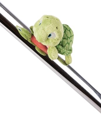 MagNICI Schildkröte Tateus 10cm grün - Nachhaltiges Kuscheltier mit Magnet – Magnettier für Kühlschrank, Tafel, Metall & vieles mehr