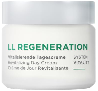 ANNEMARIE BÖRLIND LL REGENERATION Vitalisierende Tagescreme 75ml | Sondergröße, Straffende Gesichtscreme Damen, Für Zellerneuerung & Straffung, Mit LL Biokomplex, Trockene Haut