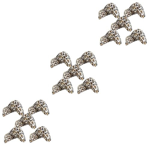 FOMIYES 15paare Gepolsterte Vorfußsohlen Für Hohe Absätze Leopardmuster Waschbare Einlegesohlen Reduzierung Von Fersenschlupf Anpassung Großer Schuhe Für Und Damen