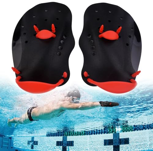 Peiyee Palette Nuoto Piscina,Pale Da Mano Da Nuoto,Pagaia Manuale Da Nuoto,Accessorio Da Allenamento Piscina Per L'Esercizio In Piscina Per Adulti Unisex