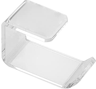 Space Saver Head Mount Headphone Holder Display Support Desktop Earphone Base Best Gift for Boys Men Husband Desktop Headphone Stand Gaming Headphone Stand Transparent Acrylic Holder