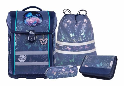 McNeill - Schulranzen-Set, 5tlg. - PERFECTO Kollektion 2025 (ROSES)