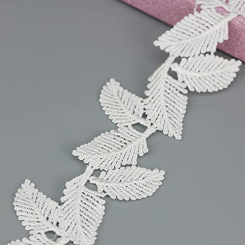 CHFYIJYHM Spitzenstoff aus Baumwolle, Dekoration für Braut, Hochzeit, Weihnachten, Dekoration, DIY, Nähen, Bastelbedarf, Spitze (Stil 3, 4 cm)