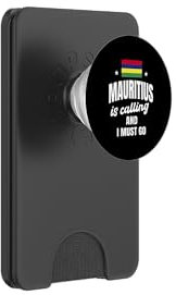 Mauritius Is Calling And I Must Go Mauritian Travel Saying PopSockets PopWallet for MagSafe