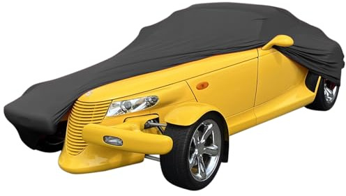 Star Cover Indoor Autoabdeckung kompatibel mit Chrysler Prowler SUPER Soft Stretch