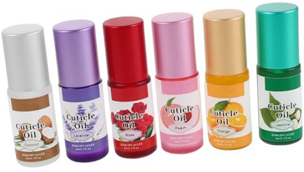 Aceite Nutritivo Borde Uña en Roll-on 6 Piezas Vidrio