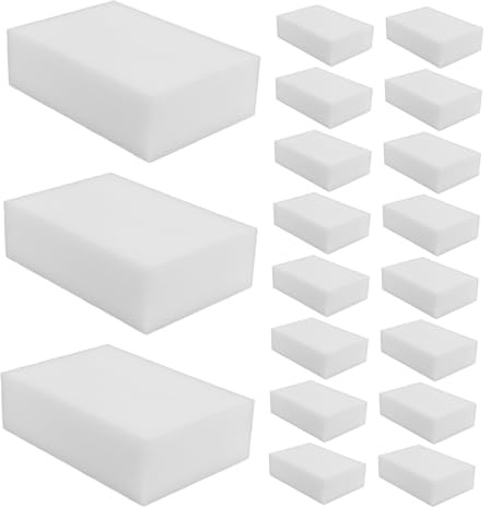 CONGARTENO 40 Piezas Esponjas Mágicas Unidades Esponjas Suaves Borrador de Limpieza para Cocina Hogar Baño y Muebles Eliminación Rápida de Manchas