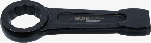 BGS 35150 | Schlag-Ringschlüssel | SW 50 mm | Werkzeug | Zwölfkant | Länge 255 mm | Chrom-Vanadium-Stahl | brüniert, schwarz | warm geschmiedet | schwere Ausführung