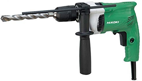 HIKOKI DV16VSSWUZ - Taladro percutor 600W portabrocas de 13mm 2900 rpm 46400 imp con tope de profundidad y maletin DV16VSS
