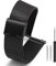 Adallor® Correa Reloj Acero Inoxidable 14mm 16mm 18mm 20mm 22mm 24mm, Correas Metálicas Intercambiables de Reloj y Smartwatch con Cierre Rapido Pasadores
