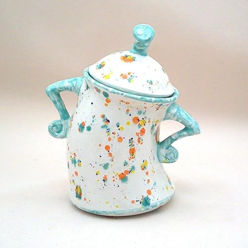 Lucky House Set di teiera in Resina con scritta