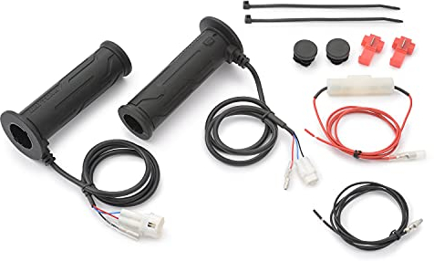 DAYTONA kit manopole riscaldate moto manubri 22,2mm terminale aperto/controllo mecc. con protezione batteria