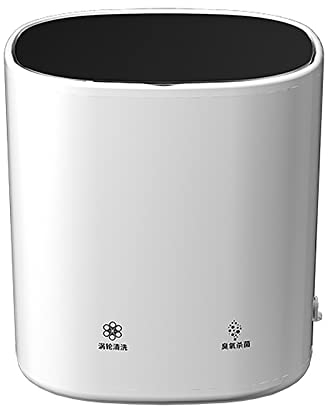 PanHuiWen Mini Machine a Laver Le Linge Lave-Linge Pas Cher Petite Machine à Laver Automatique pour Bébé Adulte sous Vêtements Voyage en Plein Air,White