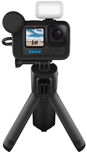 GoPro HERO11 Black Creator Edition - Includes HERO11, Volta (Battery Grip, Tripod, Remote), Media Mod, Light Mod, Enduro Battery, and Carrying Case