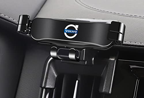 REDLEK Auto Handyhalterung für Volvo XC60 S90 V90 S60 XC40 XC90, Handy KFZ Halterungen Kratzfest rutschfest, 360° Drehung Flexibel, Universal Autotelefonhalter Auto Zubehör,Volvo S90/V90 2016~2023
