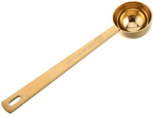 LABRIMP Cucchiaino Dosatore per Caffè in Polvere con Manico lungo in Acciaio 304 Misurino Graduato 10 Ml per Latte in Polvere e Tè Accessorio Multiuso per Cucina e Preparazione Bevande