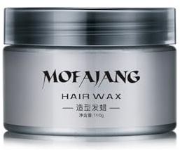 Grau Haarfarbenwachs 120g,Silber Grau Hair Color Wax für Männer & Frauen,Natürlich Mattes Finish für Cosplay Party Halloween Karneval,02