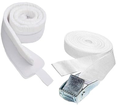 Fenteer Bed Bridge Connector Twin to King Converter Kit, Mattress Joiner Belt with Strap Mattress Connector for Home Guest Room Hotel, 3.8CM Metal Buckle