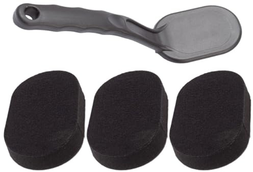 JECOMPRIS Set Spazzole per Pneumatici Auto con Manico Intercambiabile, Spugna e Plastica, Kit per Pulizia Cerchi e Ruote, Adatto per Lavaggio e Pneumatici, Utensili per Cura Auto e Camper