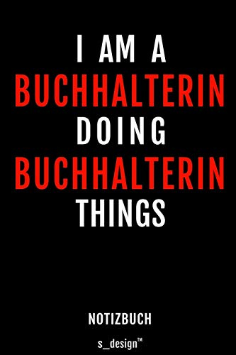 Notizbuch für Buchhalter / Buchhalterin: Originelle Geschenk-Idee [120 Seiten liniertes blanko Papier]