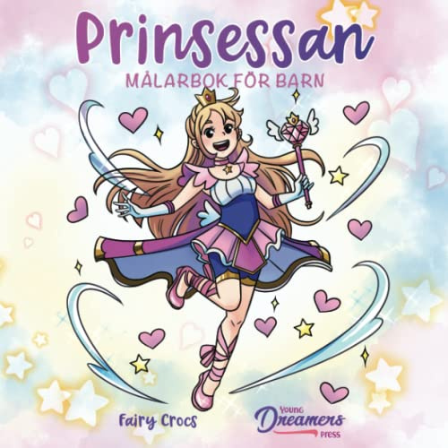 Prinsessan Målarbok för barn: För barn i åldrarna 6-8 och 9-12 år