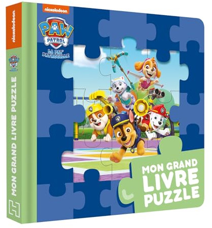 Mon grand livre puzzle La Pat' Patrouille