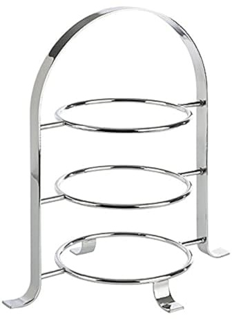 APS présentoir à Assiettes 22,5 x 16,5 cm, H: 25,5 cm Metall hartchromé